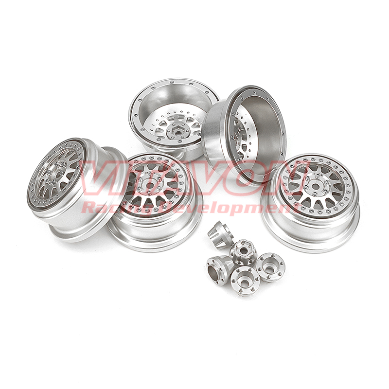 VITAVON CNC Alu Bead Lock Wheel for Losi Baja Rey Baja Rey 2.0 Laser Nut sells 5pcs