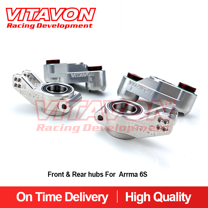 Vitavon Arrma 6S Fireteam Alu7075 Front & Rear hubs for infraction,Mojave