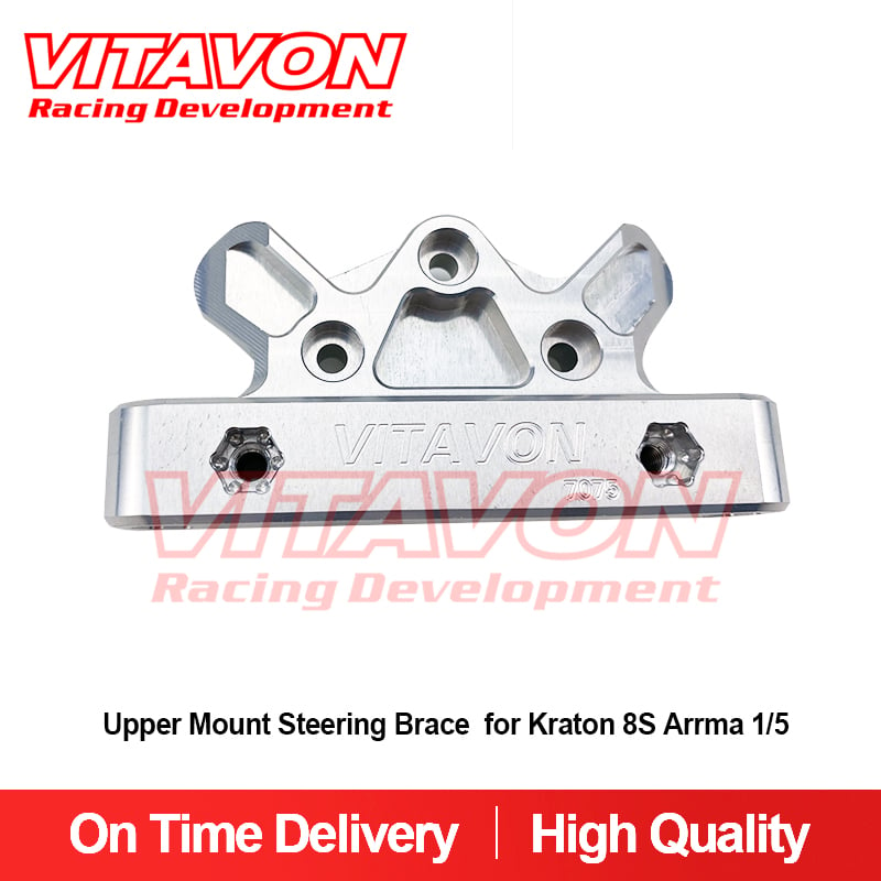 Vitavon Kraton 8S CNC alu7075 Upper Mount Steering Brace for Arrma 1/5