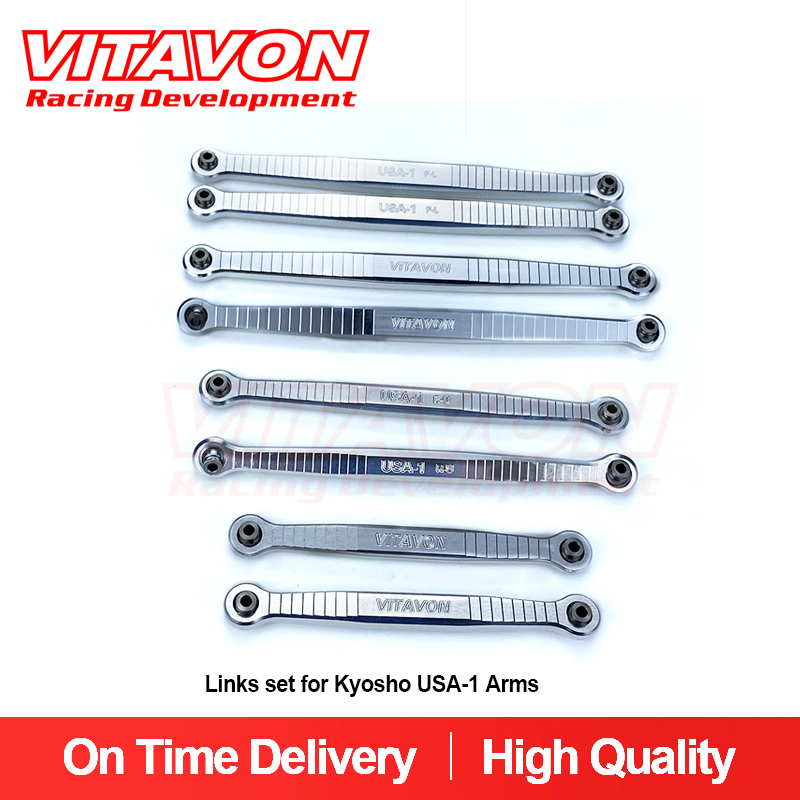 VITAVON Kyosho USA-1 Arms / Links set CNC aluminum7075