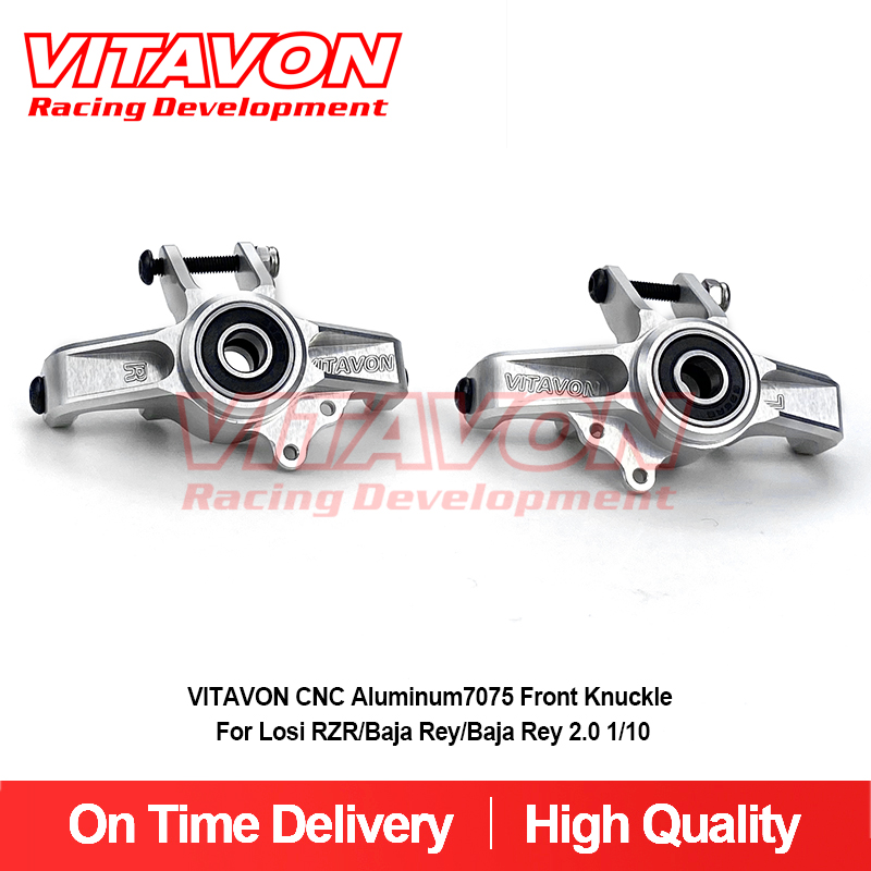 Vitavon CNC Aluminum7075 Front Knuckle for Losi Baja Rey/Baja Rey 2.0/RZR 1:10