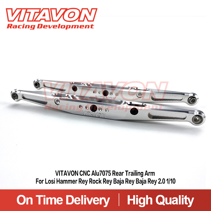 VITAVON CNC Alu7075 Rear Trailing Arm For Losi Hammer Rey Rock Rey Baja Rey Baja Rey 2.0 1:10