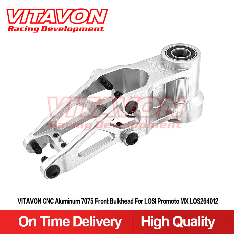 VITAVON CNC Aluminum 7075 Front Bulkhead For LOSI Promoto MX LOS264012