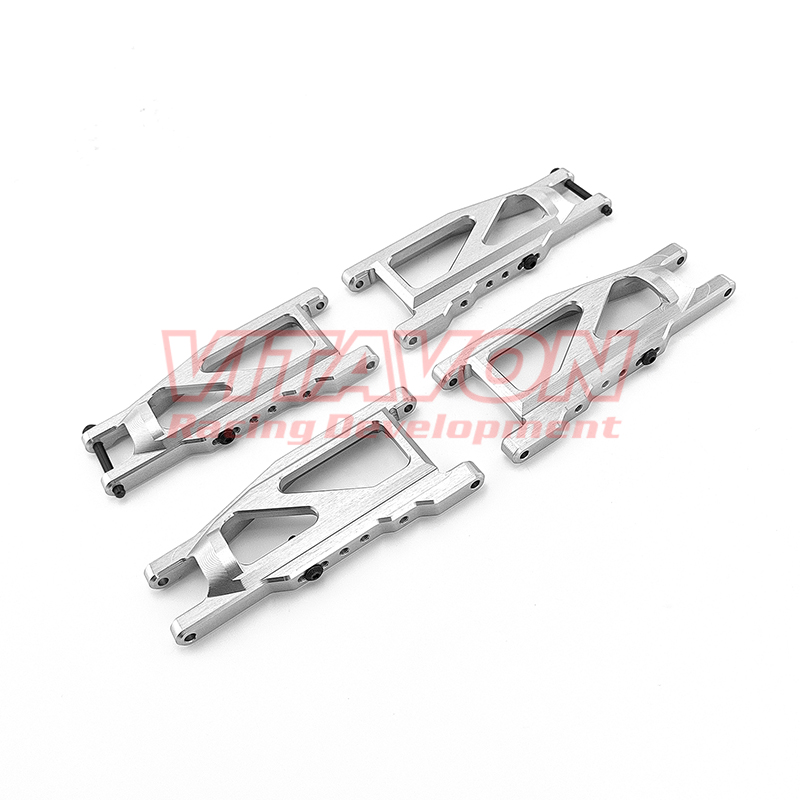 VITAVON Alu CNC Alu7075 Suspension Arms Front/Rear(Left&Right) For Traxxas Raptor R 4X4 F-150 1/10 Rustler VXL,Hoss,Slash 4x4,slash 4x4,Traxxas JATO