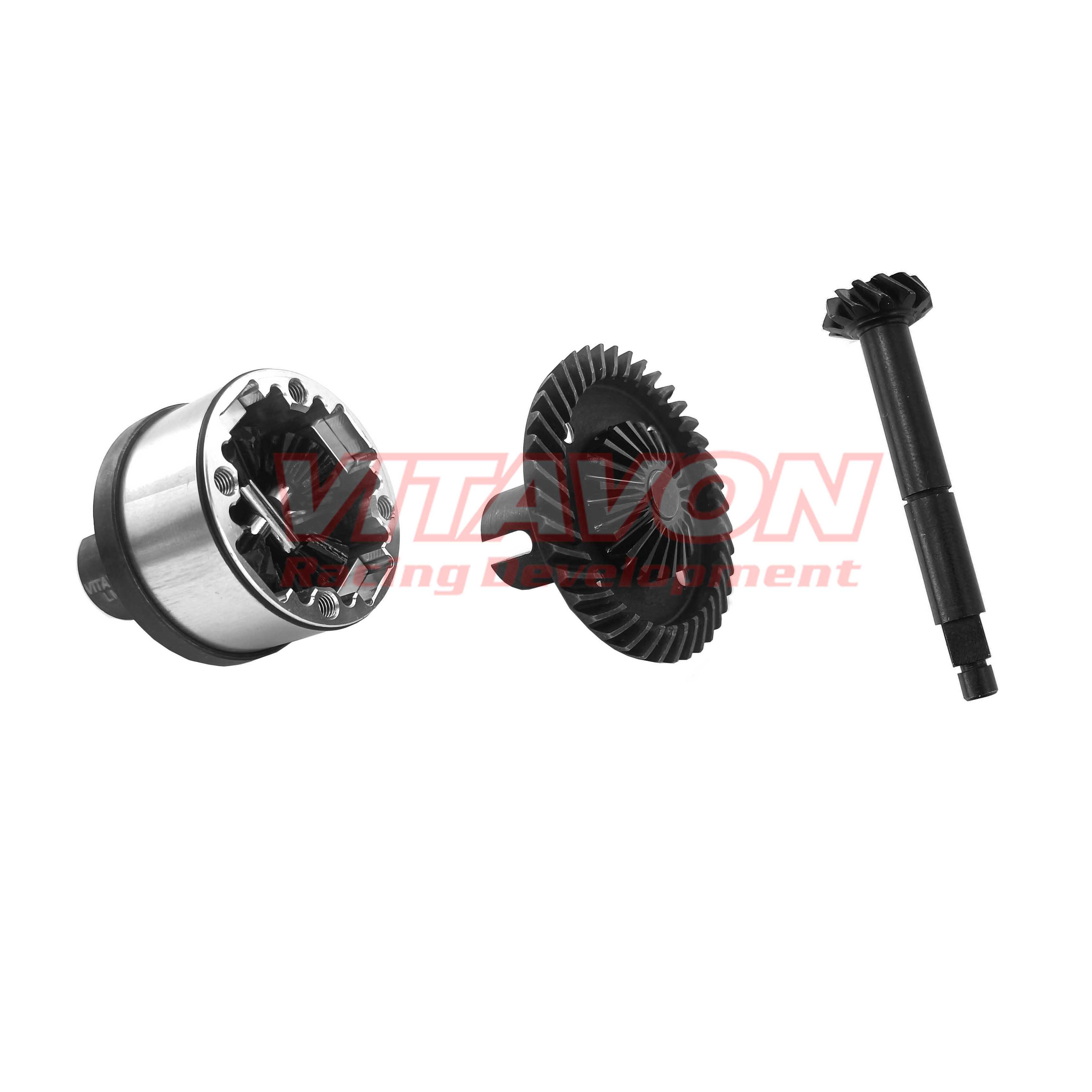 VITAVON CNC HD LMT Center Diff Gears Set 12/40T For Losi LMT Grave Digger Mega Mud truck