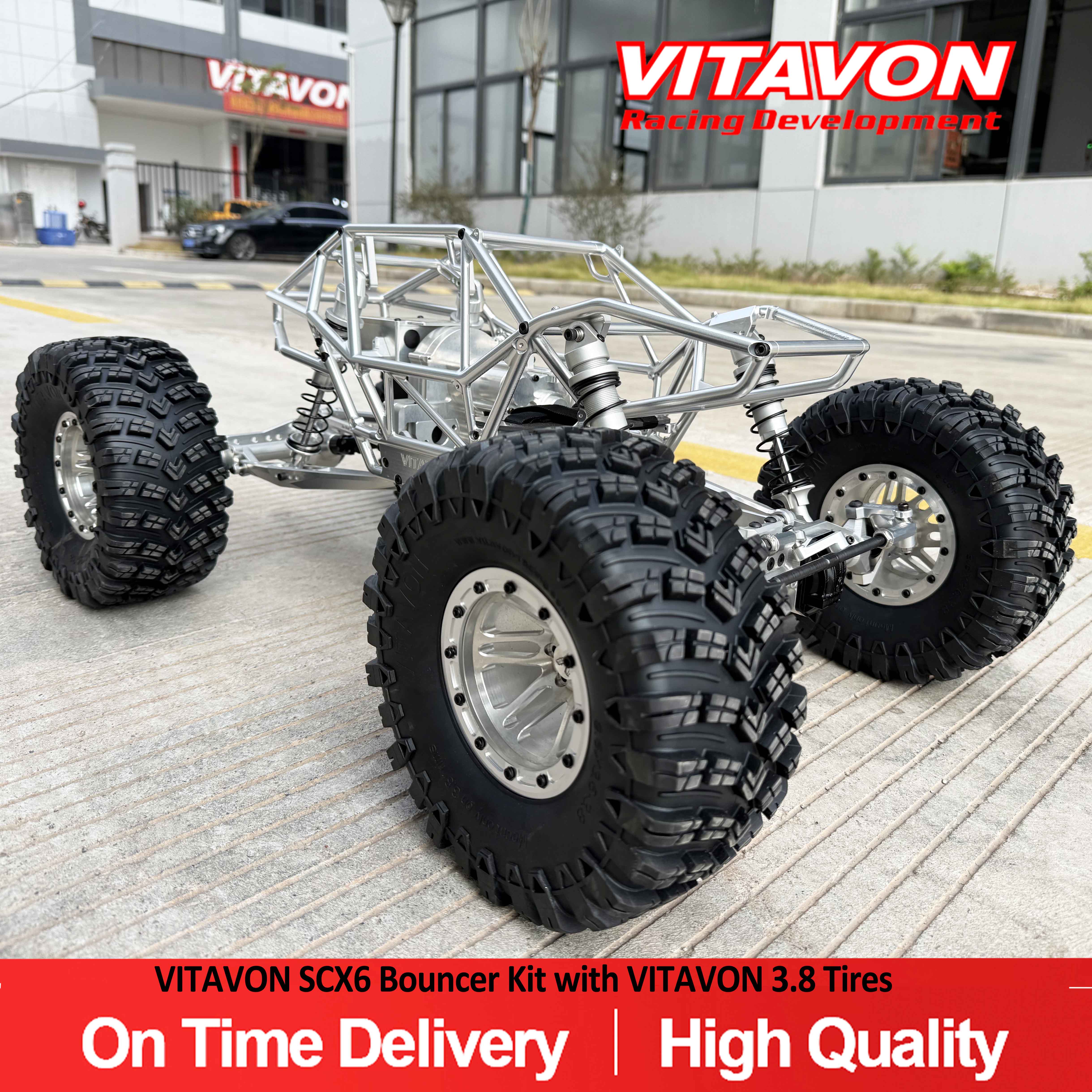 VITAVON SCX6 Bouncer Built Kit With VITAVON 3.8 Tires